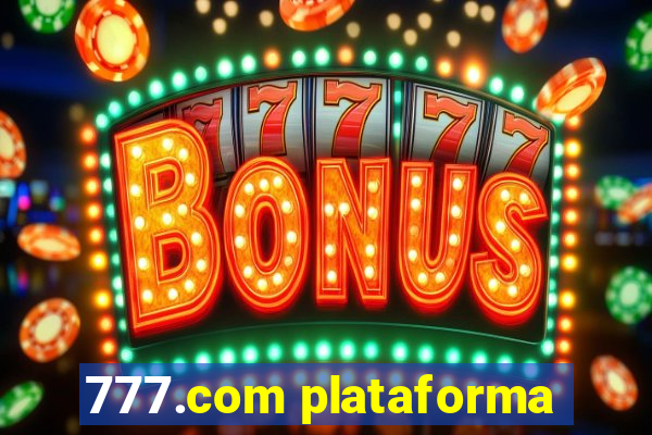 777.com plataforma